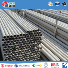ASTM 304 316 tubería de acero inoxidable con ISO SGS